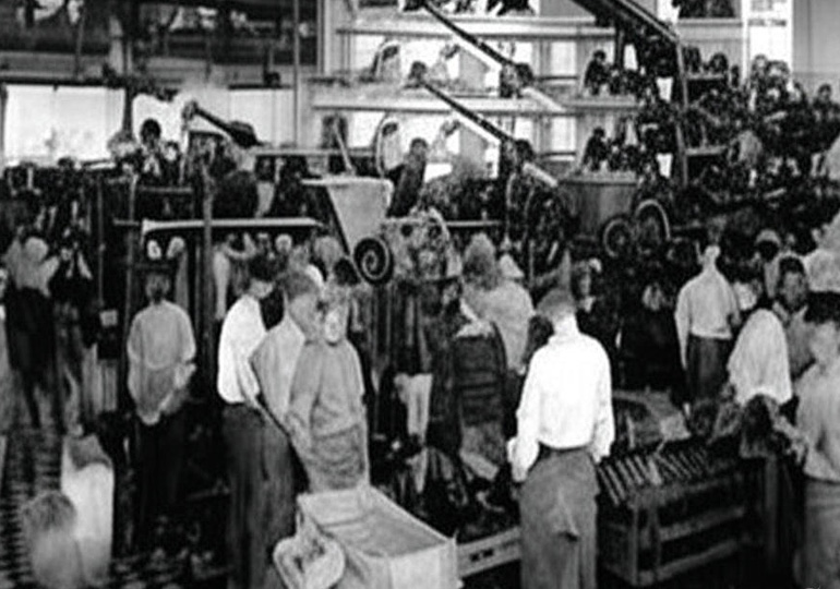 1920年代にドイツのフェルト業者